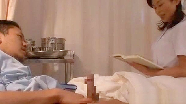 Japanese AV Model Kayako's Wild Nurse Role and Cock Loving Scene