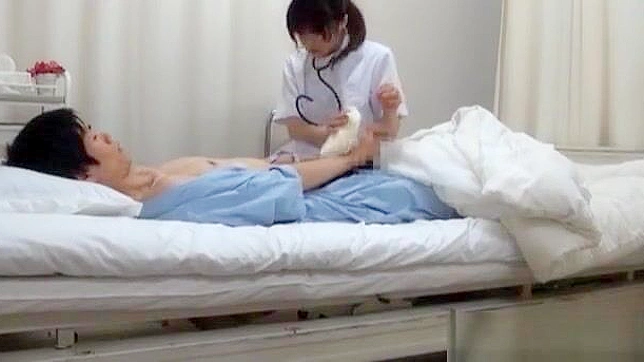 Japanese Nurse Roleplay ~ Amateur Blowjob for Your Pleasure