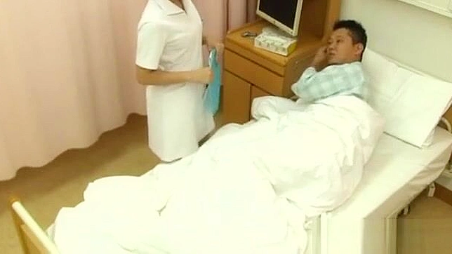 Japanese Nurse's Hot Hand Job ~ Satisfy Your Desires with a Sexy Medical Professional!