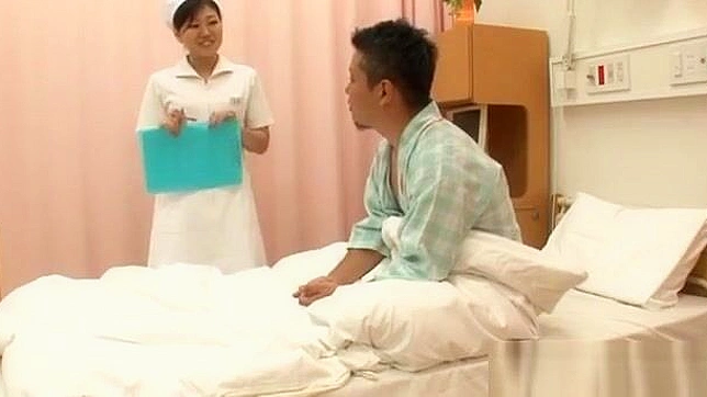 Japanese Nurse's Hot Hand Job ~ Satisfy Your Desires with a Sexy Medical Professional!