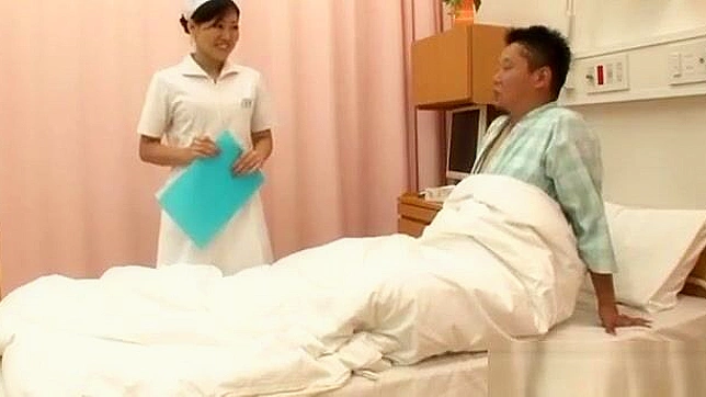 Japanese Nurse's Hot Hand Job ~ Satisfy Your Desires with a Sexy Medical Professional!