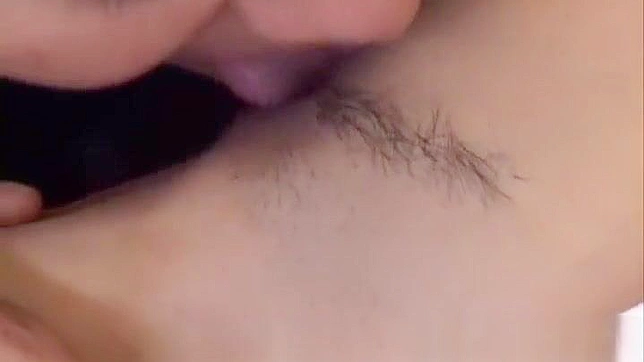 Hot japanese teen 18 y.o. get wet her hairy pussy with creampie