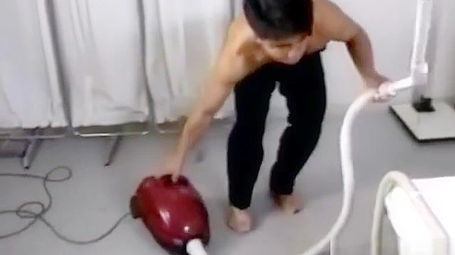 Japanese Babe Uses Vacuum on Your Tool - Exclusive JAV Clip!