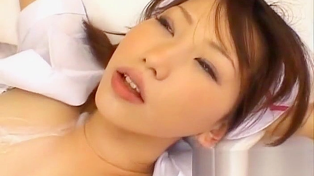 JAV Queen Ai Sayama's Naughty Nurse Role in Part 1 ~ Sultry Scenes and Intimate Moments