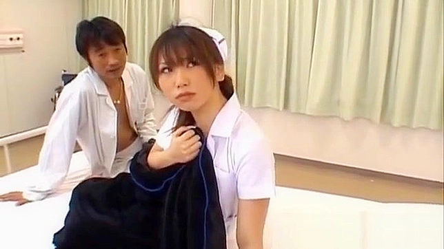 JAV Queen Ai Sayama's Naughty Nurse Role in Part 1 ~ Sultry Scenes and Intimate Moments