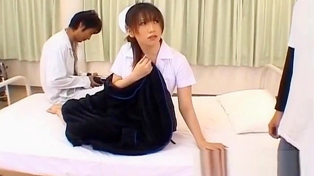 JAV Queen Ai Sayama's Naughty Nurse Role in Part 1 ~ Sultry Scenes and Intimate Moments