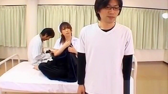 JAV Queen Ai Sayama's Naughty Nurse Role in Part 1 ~ Sultry Scenes and Intimate Moments