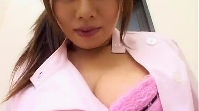 Japanese cutie Aki Yatoh flaunts her sexy curves and perky tits!