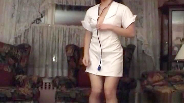 Watch as a gorgeous Korean nurse gets drilled hard and moans with pleasure! Exclusive JAV video!