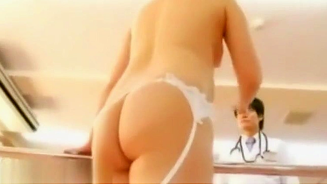 Peel off the uniform of a luscious Japanese nurse in a hot hospital scene!]