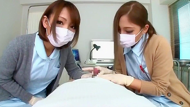 Jaw-Dropping JAV Nurses Whisk You Away with Their Handjob Skills