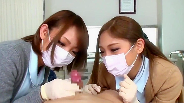 Jaw-Dropping JAV Nurses Whisk You Away with Their Handjob Skills