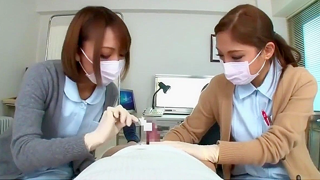 Jaw-Dropping JAV Nurses Whisk You Away with Their Handjob Skills