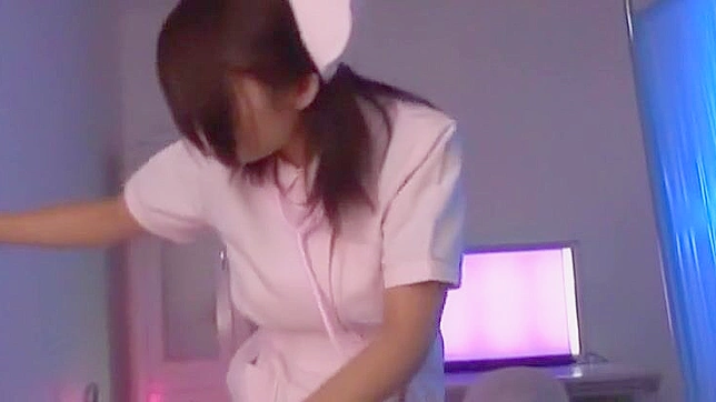 Nurse Azumi Harusaki's Explosive Cumshot Scene in JAV's Best Video