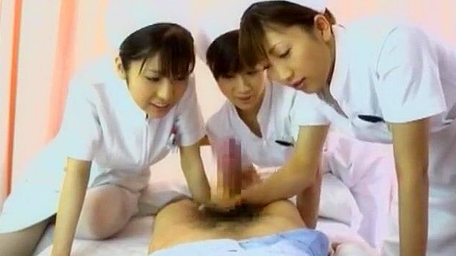 Japanese Sirens Airi Misora, Akari Satsuki, and Harumi Asano in Sizzling POV with Big Cocks