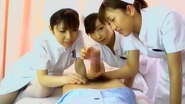 Japanese Sirens Airi Misora, Akari Satsuki, and Harumi Asano in Sizzling POV with Big Cocks