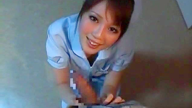 Asuka Kimishima our Japanese Nurse internet cafe worker is now an JAV