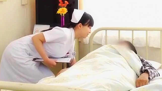 JAV Players ~ Rina Fukada, Chika Hiroko, and Kiyoha Himekawa in a Naughty Nurse Scene!