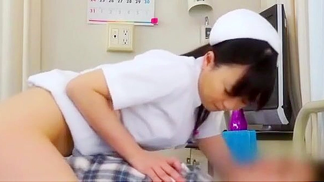 JAV Players ~ Rina Fukada, Chika Hiroko, and Kiyoha Himekawa in a Naughty Nurse Scene!