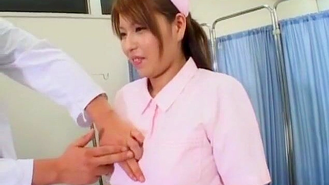 Nana Mochizuki's Alluring Nurse Role in JAV Scene ~ Naasu Fingering