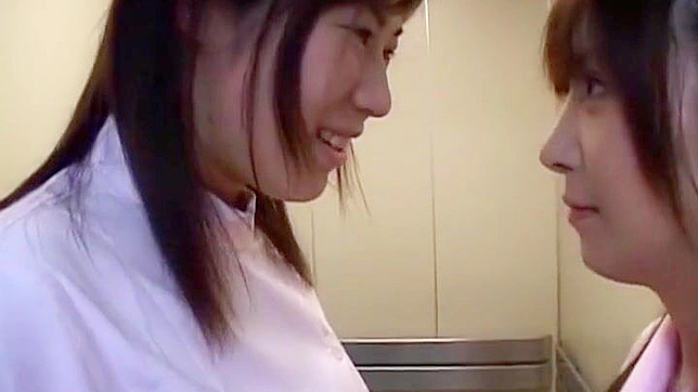 Sexy teen Japanese Nurse girl in white swim suit get massage and fucked. Delicious.