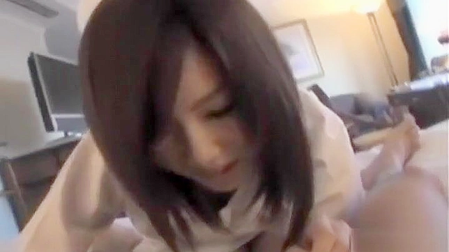 Get Ready for the Hottest Blowjob Scene with a Horny Japanese Girl in Nurse Attire! JAV Movie Alert!