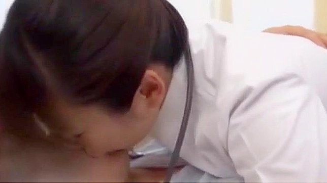 Pretty Japanese Nurse maid just loves having her hairy pussy licked