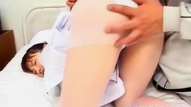 JAV Enchantress Rina Usui as Horny Nurse Takes Patient Cock in Mouth - Absolutely Mesmerizing!