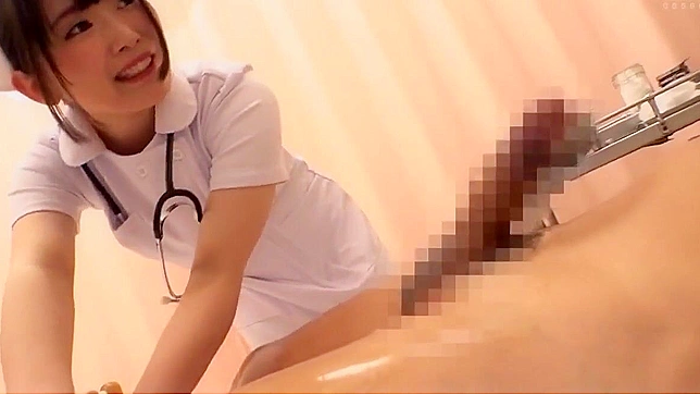 JAV Enchantress Executes Sensual Medical Process on Gigantic Member