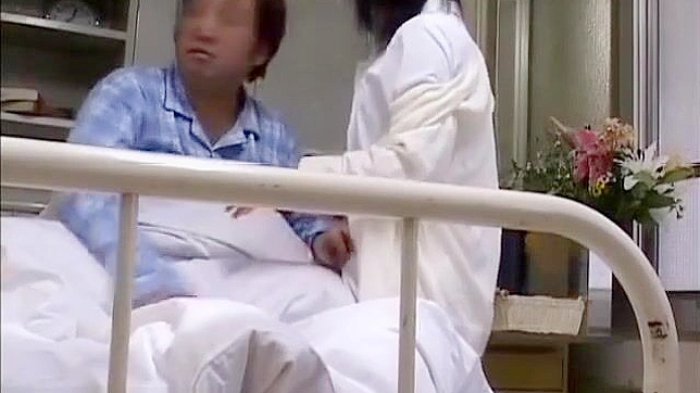 JAV Nurses' Sexual Fantasies Exposed ~ An Alluring MILF Gets Pounded by Her Patient!