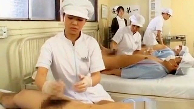 Japanese Nurses' Sexy Patient Pleasure ~ 5-Star Rated JAV Video!