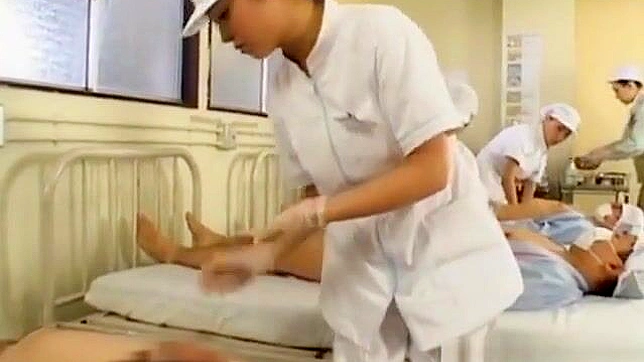 Japanese Nurses' Sexy Patient Pleasure ~ 5-Star Rated JAV Video!