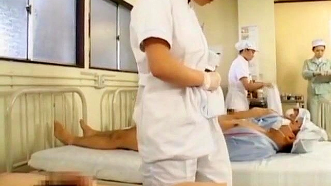 Japanese Nurses' Sexy Patient Pleasure ~ 5-Star Rated JAV Video!