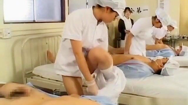 Japanese Nurses' Sexy Patient Pleasure ~ 5-Star Rated JAV Video!