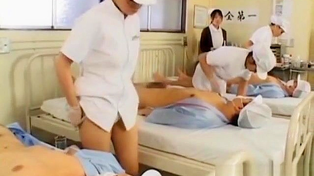 Japanese Nurses' Sexy Patient Pleasure ~ 5-Star Rated JAV Video!