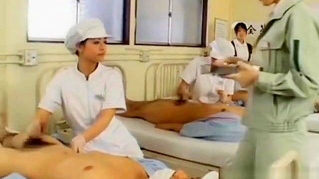 Japanese Nurses' Sexy Patient Pleasure ~ 5-Star Rated JAV Video!