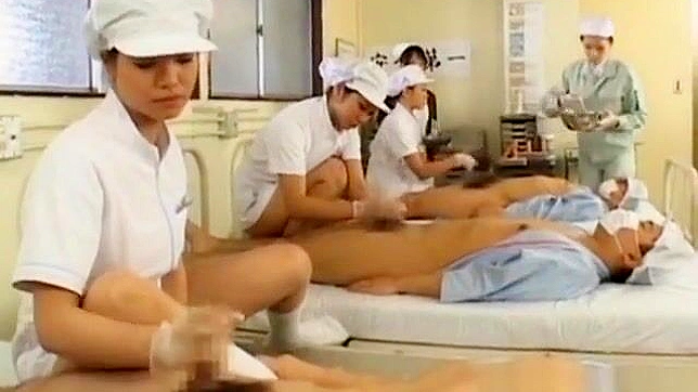 Japanese Nurses' Sexy Patient Pleasure ~ 5-Star Rated JAV Video!