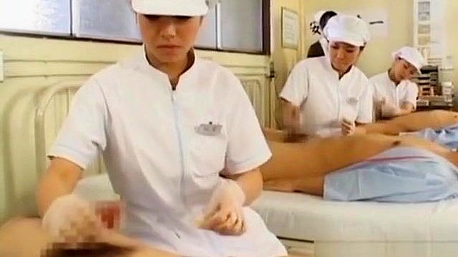 Japanese Nurses' Sexy Patient Pleasure ~ 5-Star Rated JAV Video!