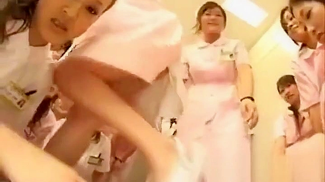 JAV Beauty ~ Alluring Nurses Take Control in Steamy Sex on Top Scene Part 2