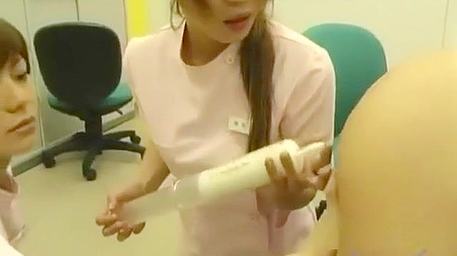 JAV Nurses Give Two-Hole Fisting with Enema Toys to Patient