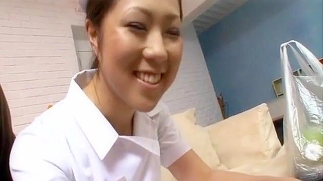 Naughty Mai Aida ~ Hot Asian Nurse's Big Tits Playtime!