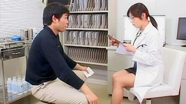 Japanese Beauty in Nurse Uniform Attire - Indulge in Your Naughty Fantasies!