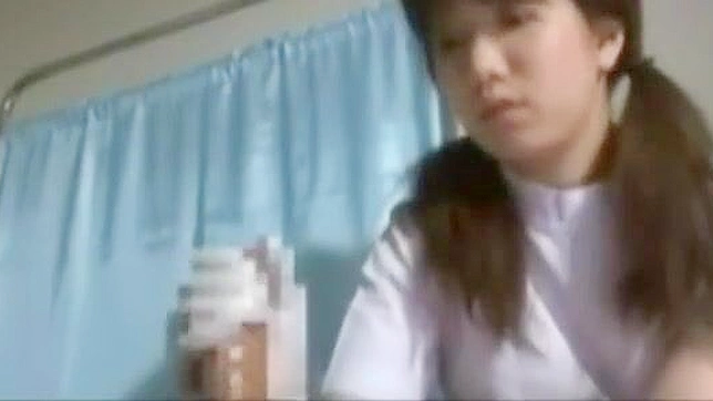 Japanese Nurse Teases You with a Naughty Handjob ~ CFNM Fetish Delight!