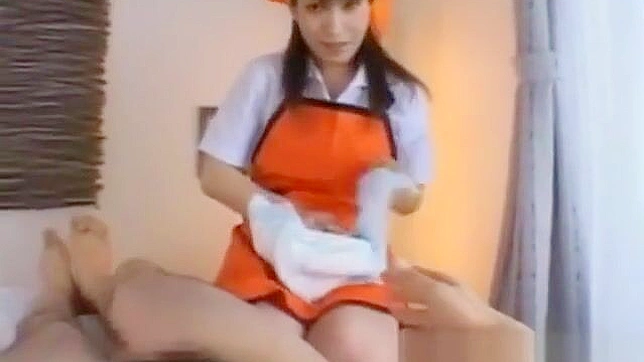 Japanese Nurse Ann Nanba's Sweet Touch in Part 5 ~ A Must-Watch for Medical Fetish Fans!