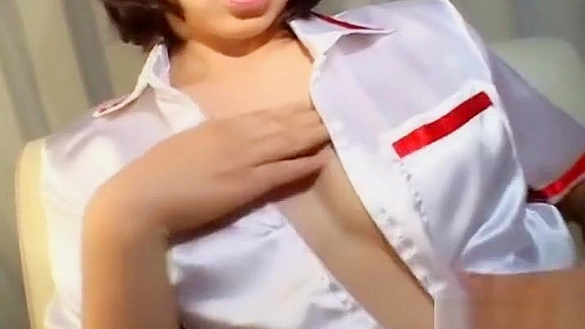 Jav Idol ~ Japanese Nurse Fingering Her Moist Pussy - Part 3