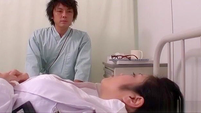 Naughty Asian Nurse Minako Komukai Enjoys Patients' Hard Cocks ~ JAV Porn Video