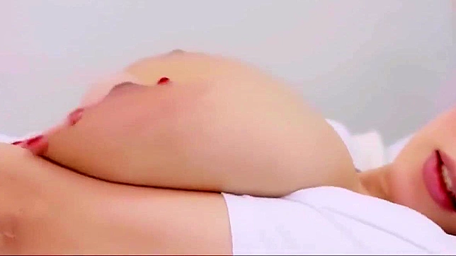 Japanese Enchantress with Luscious Big Tits as a Seductive Nurse