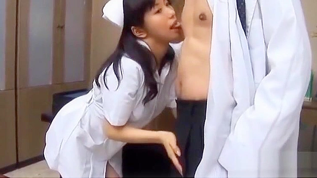 JAV Alert! Luscious Doctor Helps Hina Hanamizuki with Her Tight Nurse Issues in Part 1