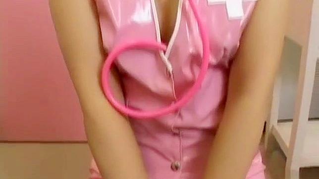 JAV Sensation Akane Ohzora in a Sexy Nurse Role-Play with Anal Fucking!