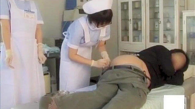 Revealed ~ How Japanese Nurses use Latex Gloves to Tease and Please!